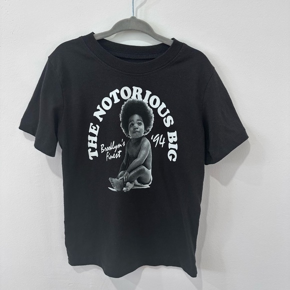 The Notorious B.I.G Other - The Notorious B.I.G. Kids Black T-Shirt - Size 5t